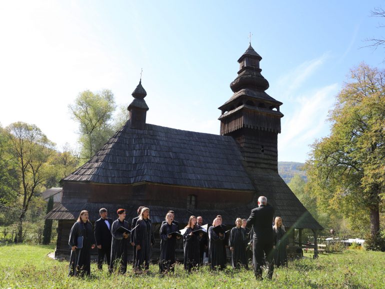 Концерт духовної музики в селі Чорноголова